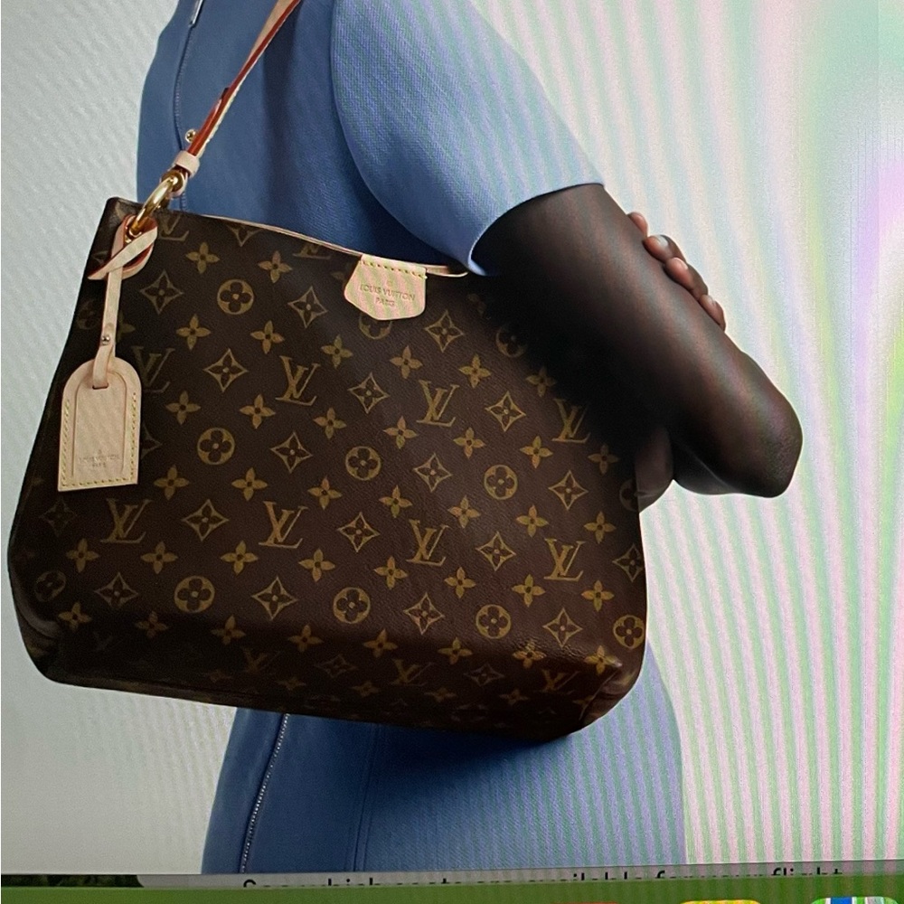 LOUIS VUITTON Delightful MM Monogram w/dust bag - FL2163- offers welcome
